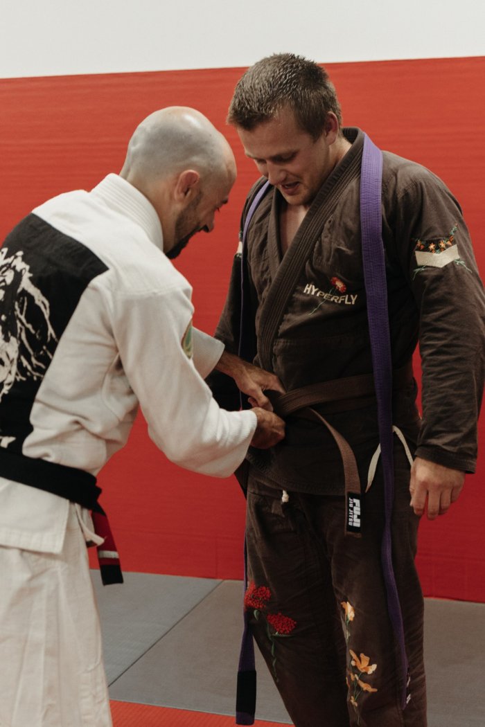 Brown belt · June 6, 2026 · Promoted by Antonio Silva