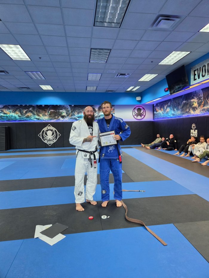 Black belt · June 29, 2026 · Promoted by Alex Larmey