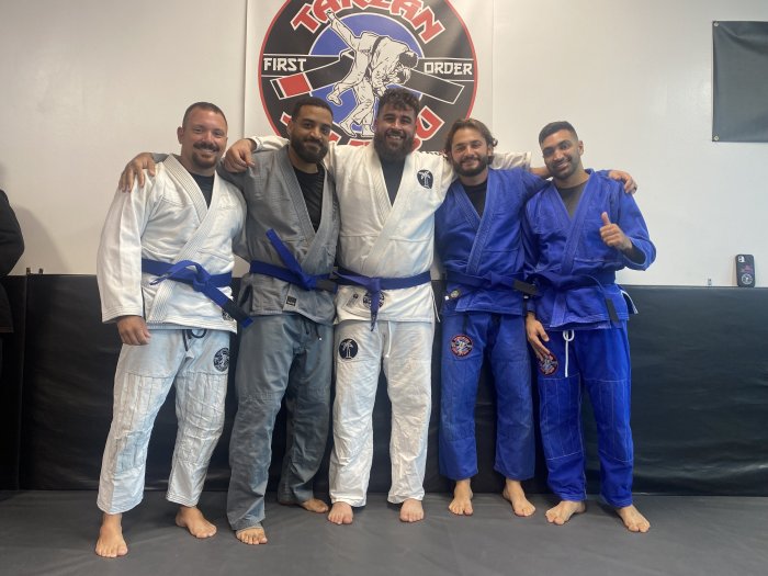 Blue belt · August 27, 2022 · Promoted by Tarzan