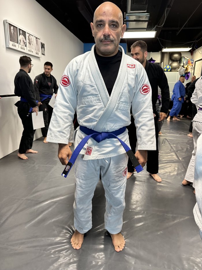 Blue belt · July 11, 2026 · Promoted by Michael Fernandez