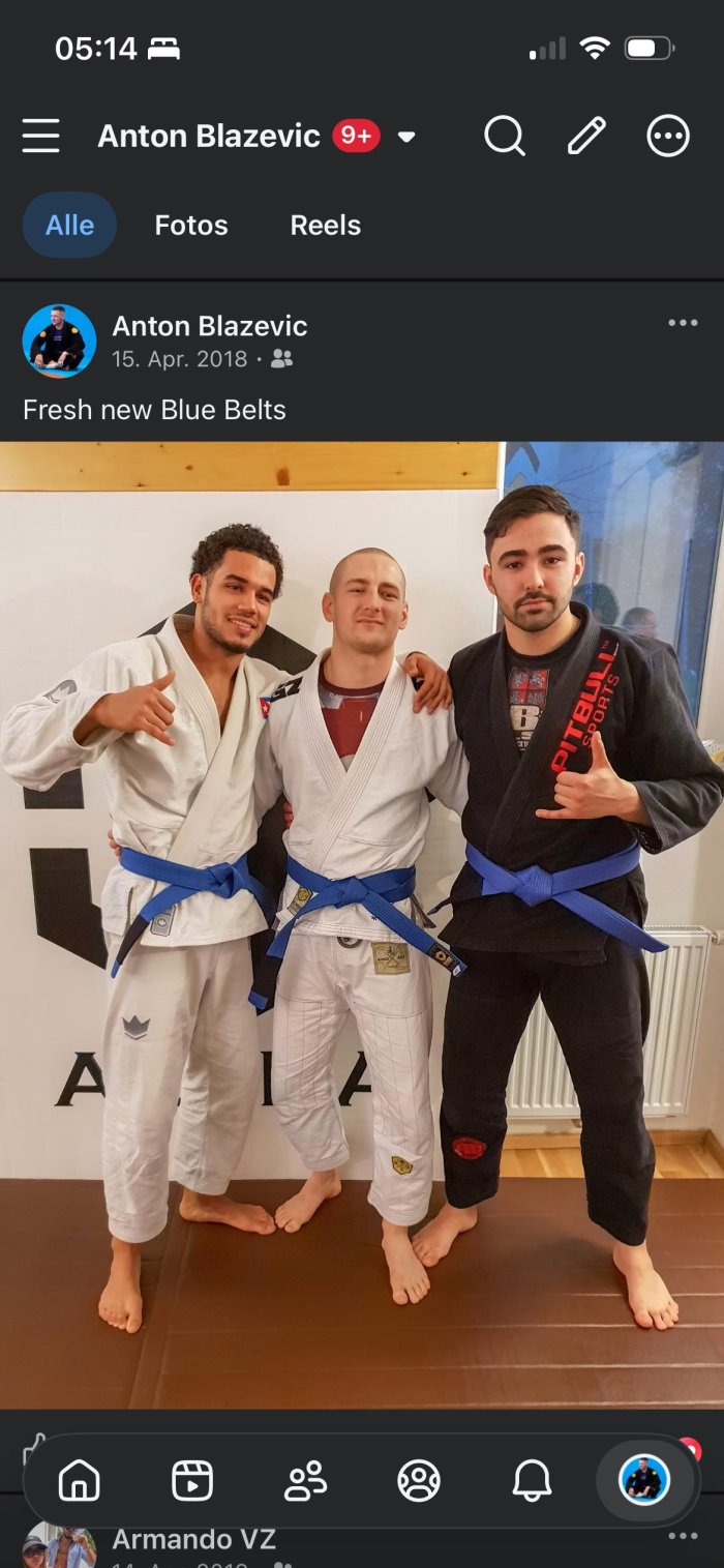 Blue belt · April 15, 2018 · Promoted by Pawel Kozlowski