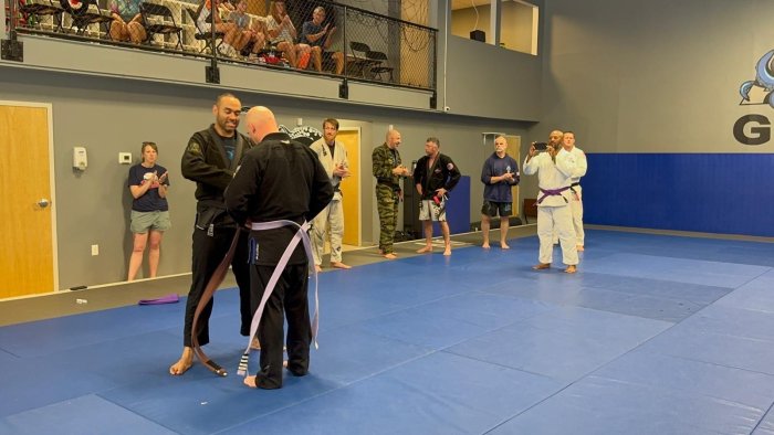 Brown belt · June 4, 2026 · Promoted by Joseph Montgomery
