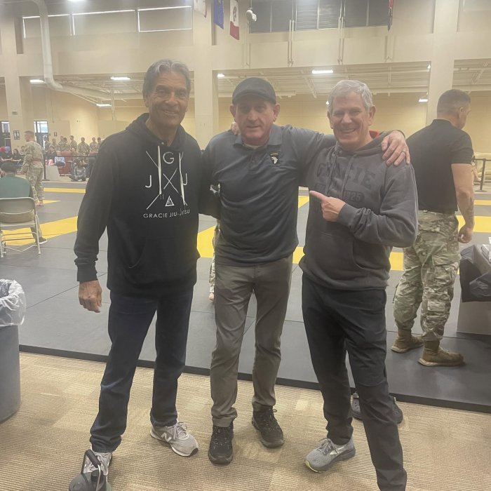 With Rorion And Mike Ferriter - Army Combatives Comp.- Lacerda Cup