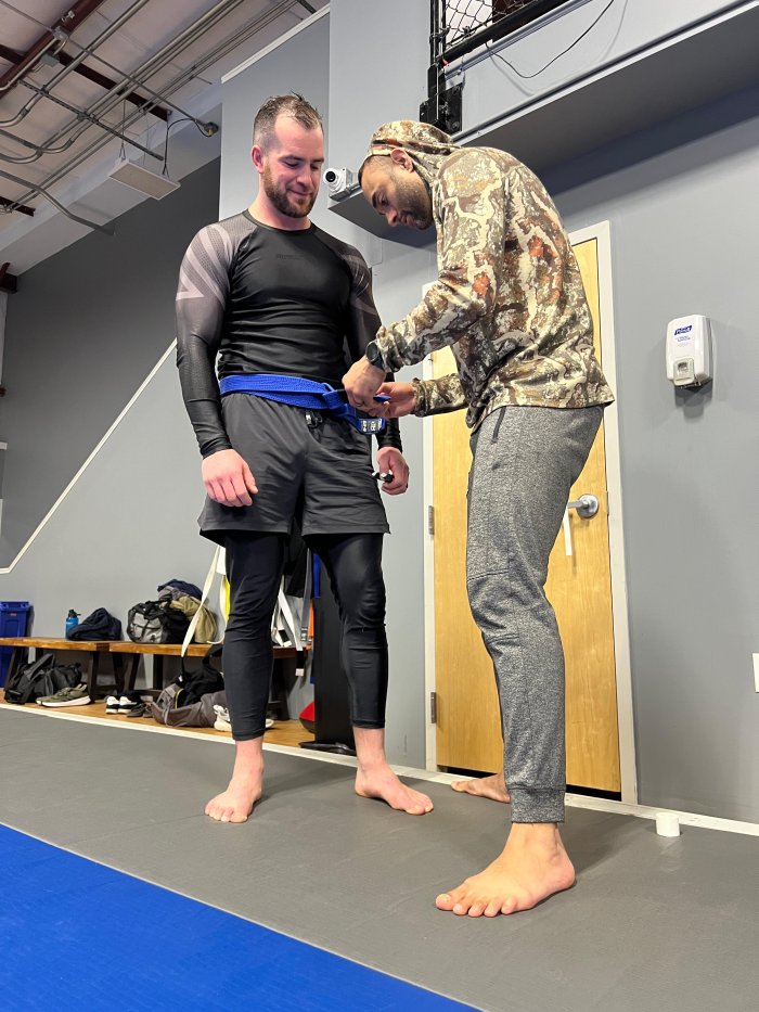 Blue belt · June 16, 2025 · Promoted by Joseph Montgomery