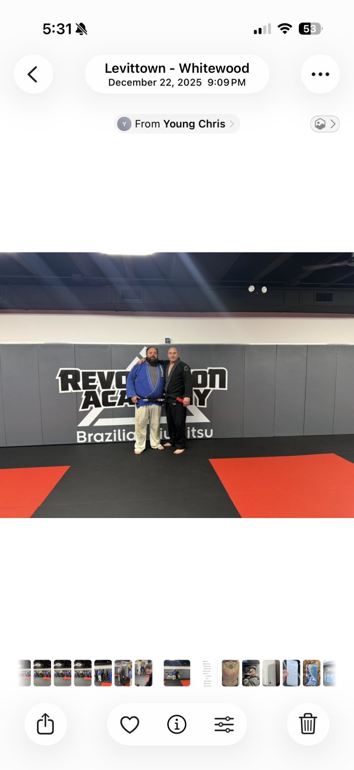 Black belt · December 17, 2025 · Promoted by Anthony Colantuono