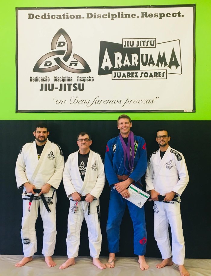 Brown belt · August 4, 2018 · Promoted by Bruno Lima