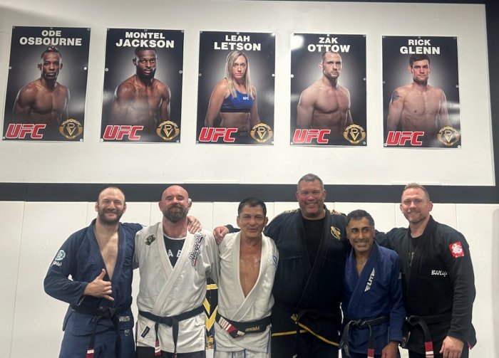 Profs Henry Matamoros and Omar Choudhury - Black Belt Promotion Day (2nd Degree; 2026)
