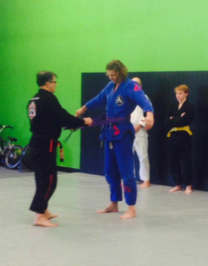 Purple belt · June 25, 2016 · Promoted by Bruno Lima
