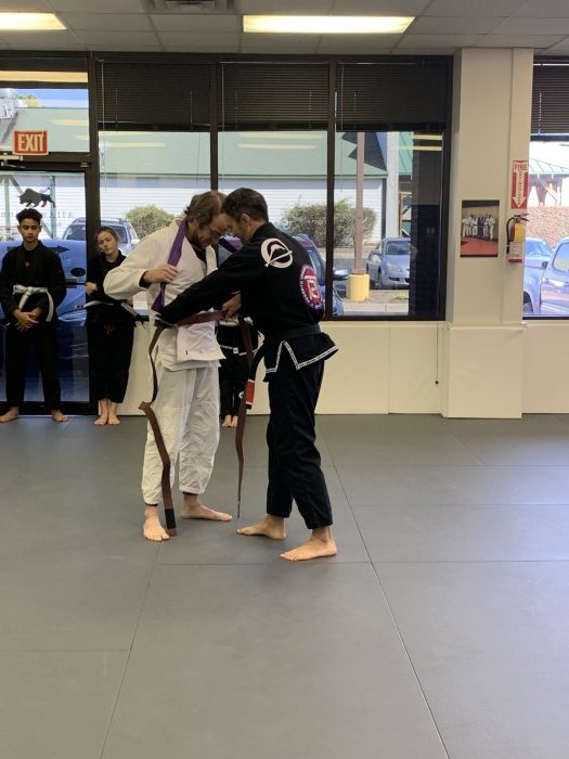 Brown belt · October 20, 2021 · Promoted by Dustin Shelton