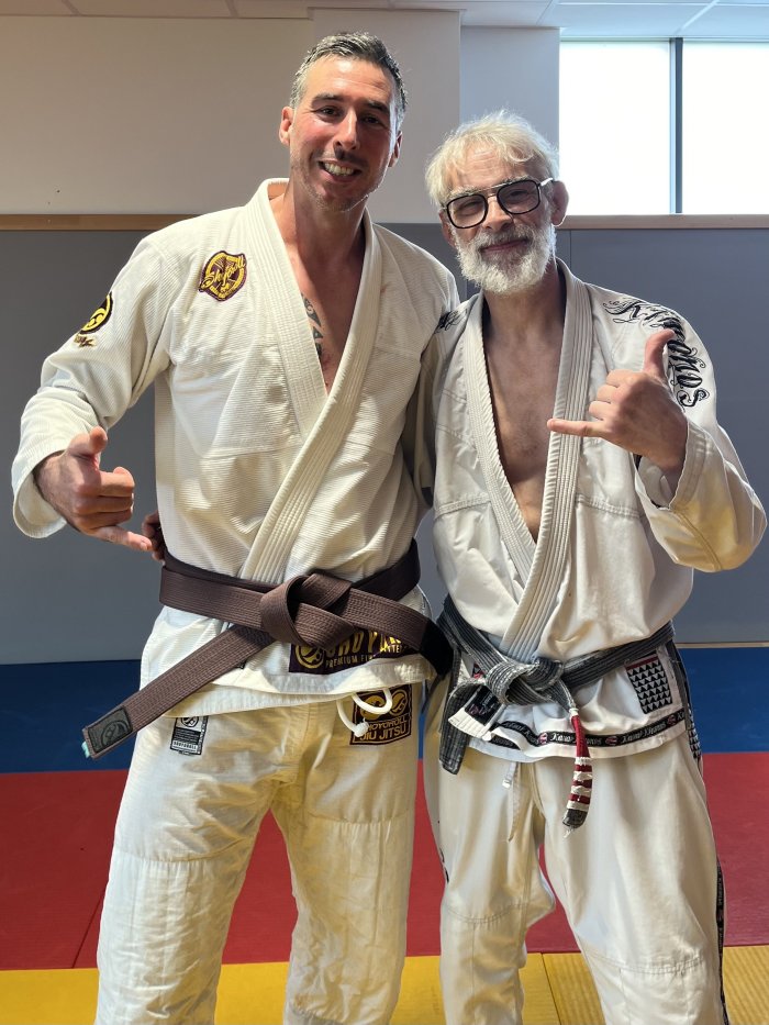 Brown belt · July 21, 2024 · Promoted by Luc Kerjouan