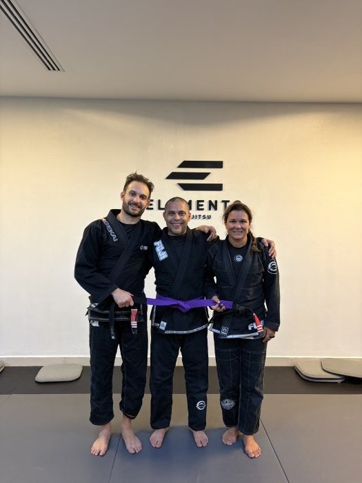 Purple belt · July 20, 2026 · Promoted by Eduardo Grimaldo