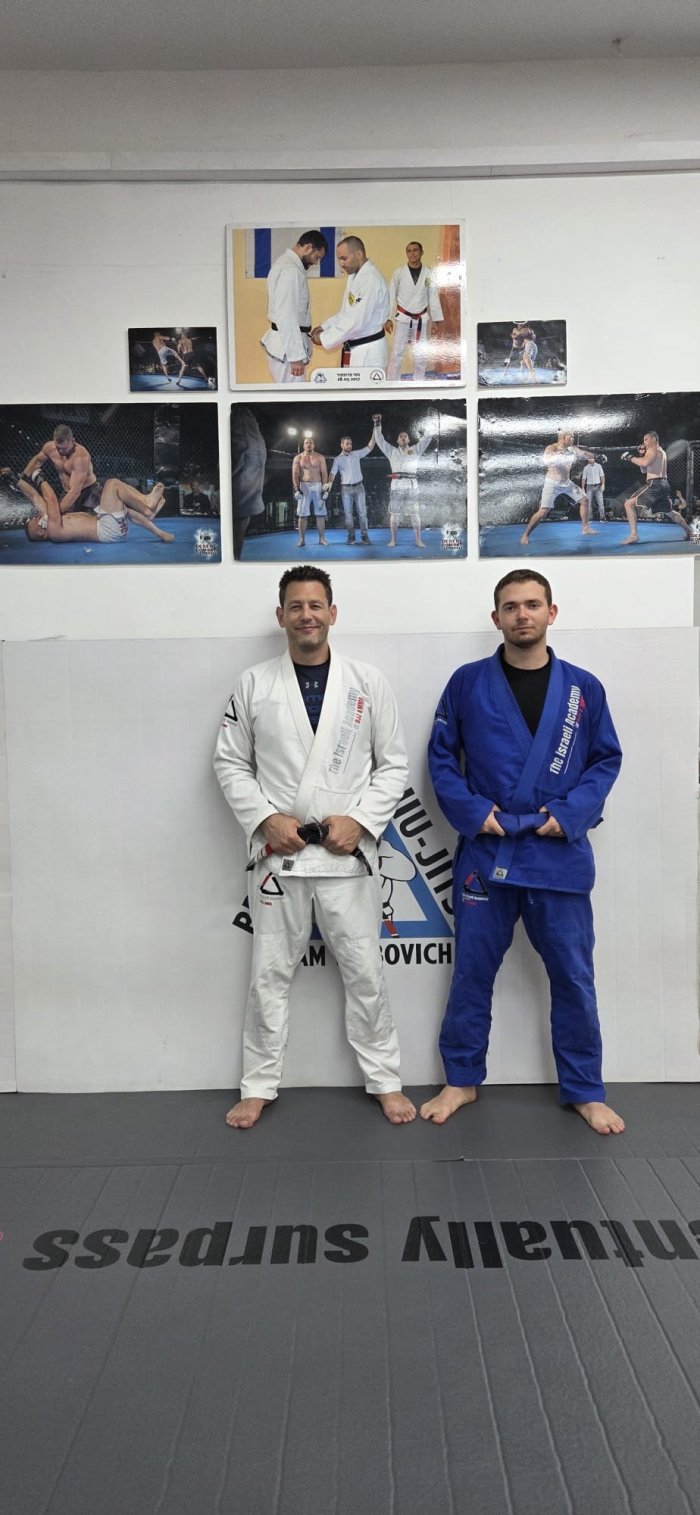 Blue belt · July 10, 2026 · Promoted by Itay Leibovich