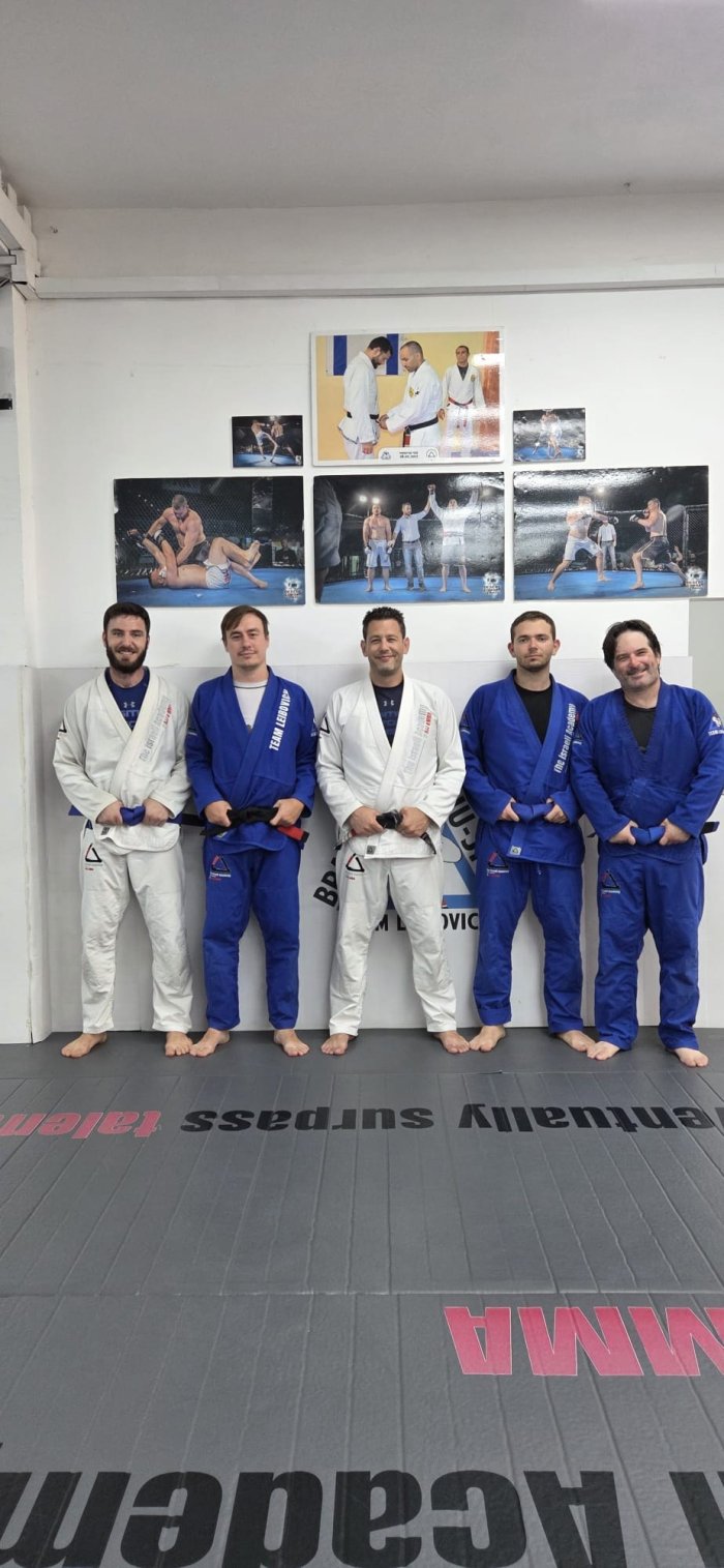 Blue belt · July 10, 2026 · Promoted by Itay Leibovich