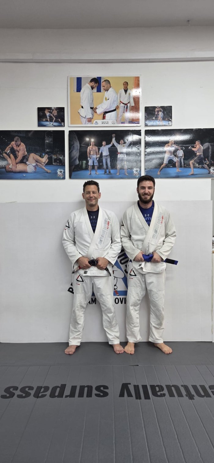 Blue belt · July 10, 2026 · Promoted by Itay Leibovich