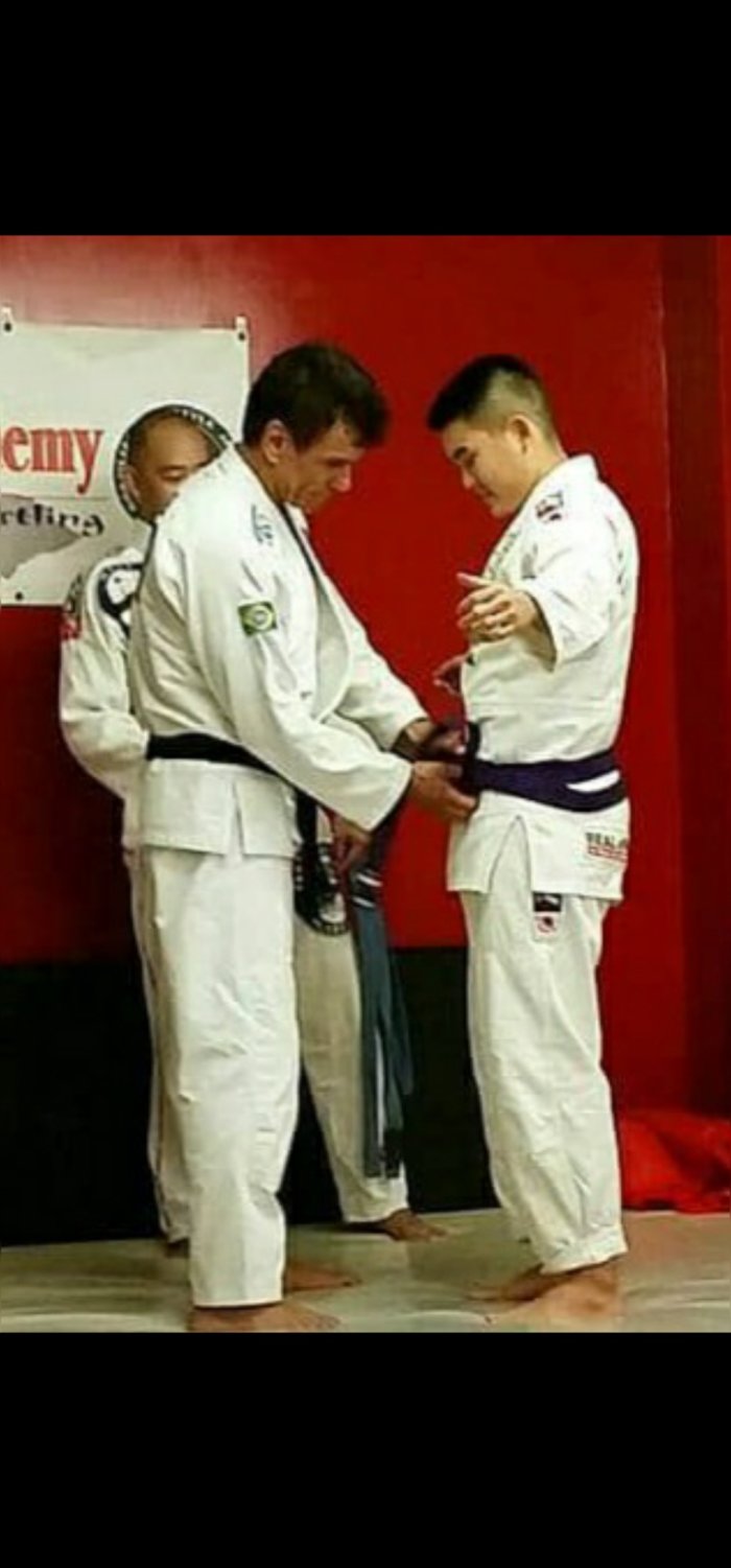 Purple belt · May 24, 2016 · Promoted by Romolo Barros
