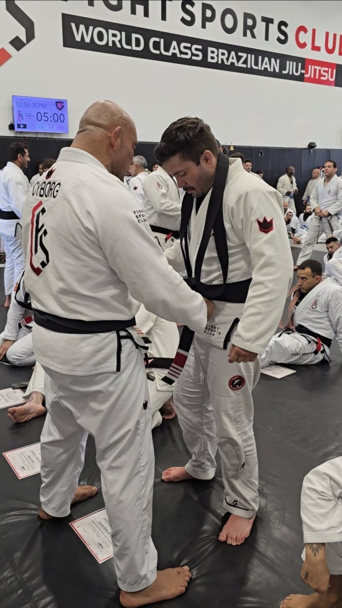 Black belt 3rd degree · December 21, 2025 · Promoted by Roberto Abreu