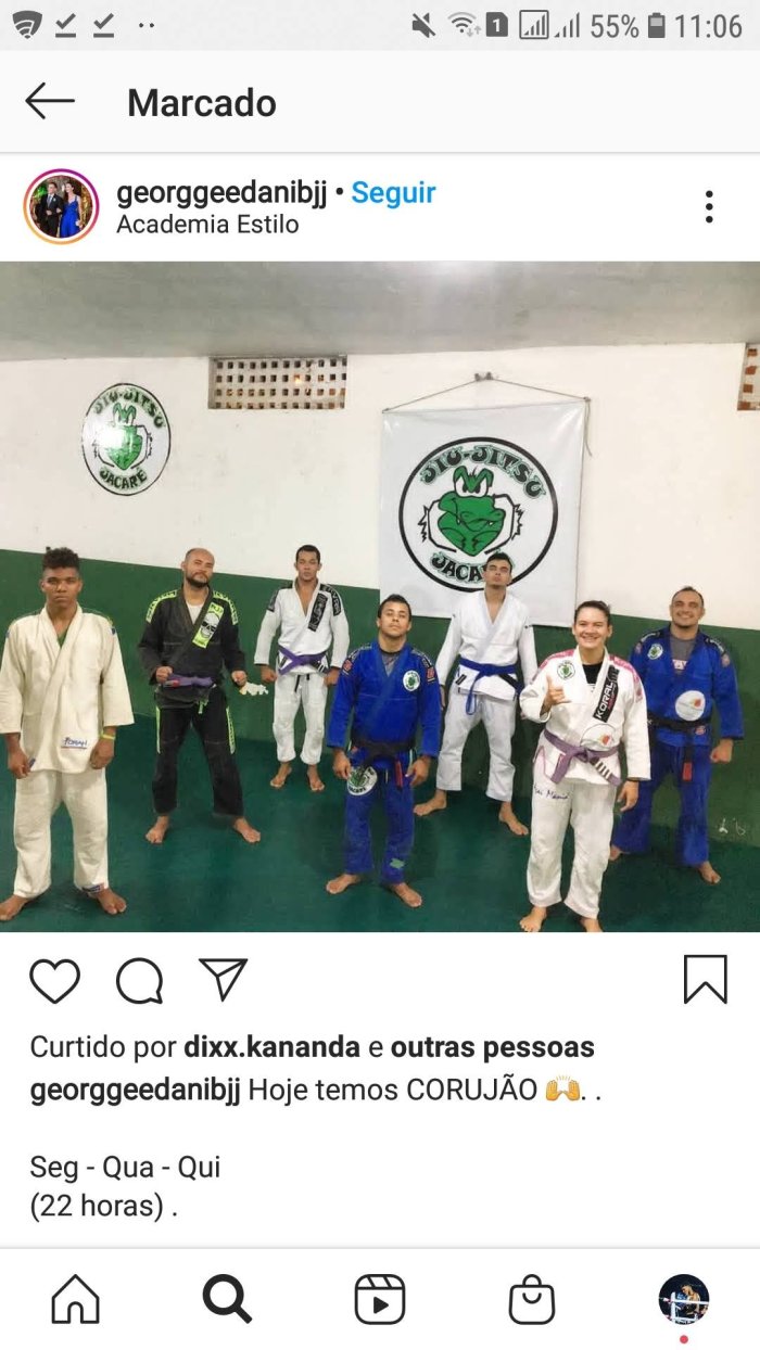 Blue belt · January 20, 2020 · Promoted by Maurício