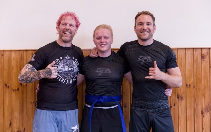 Blue belt · June 12, 2026 · Promoted by Arnoud Terpstra