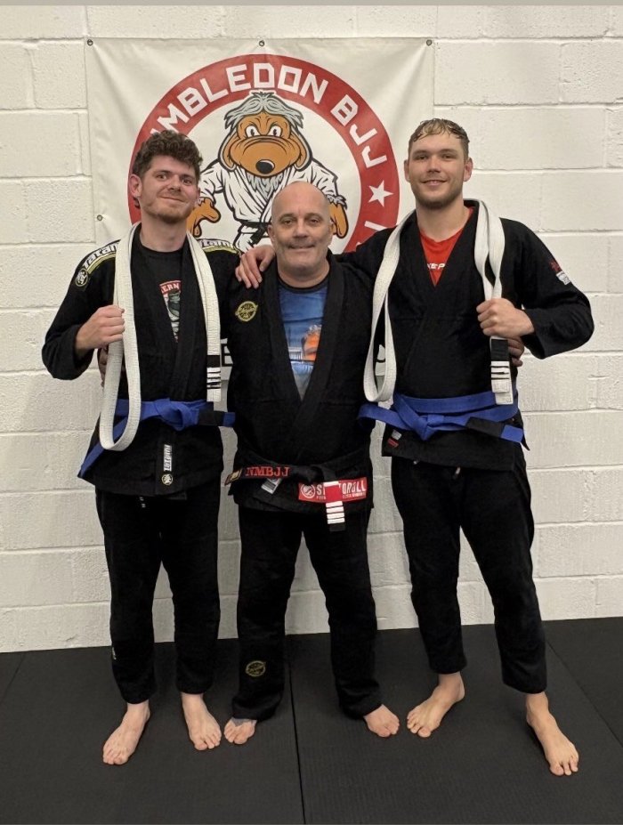 Blue belt · July 27, 2026 · Promoted by Carl Fisher
