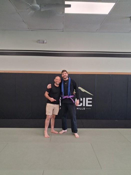 Purple belt · July 25, 2026 · Promoted by Travis Layton