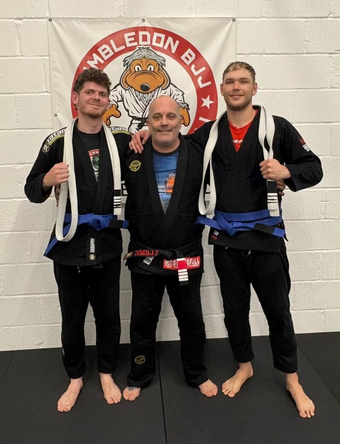 Blue belt · July 27, 2026 · Promoted by Carl Fisher