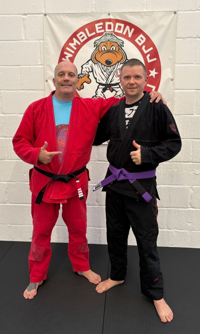 Purple belt · June 30, 2026 · Promoted by Carl Fisher