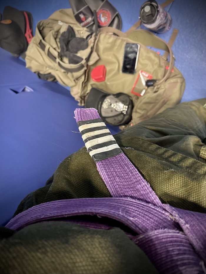 Purple belt · October 10, 2022 · Promoted by Hideaway