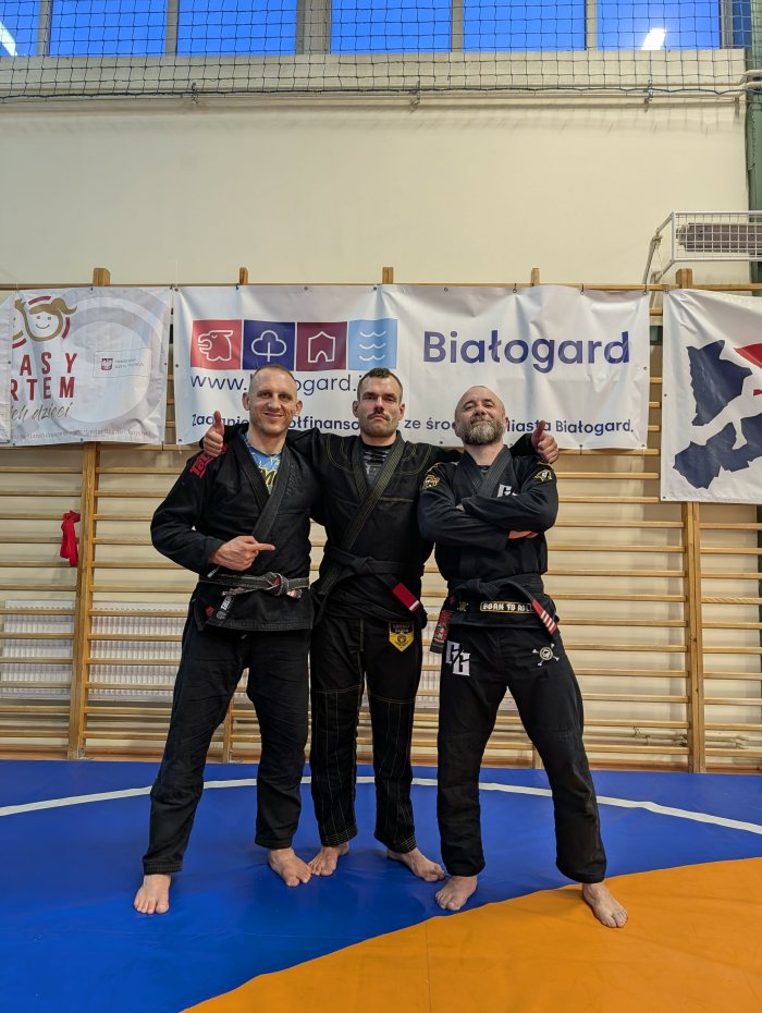 Black belt 1st degree · July 28, 2026 · Promoted by Paweł Kaczyński