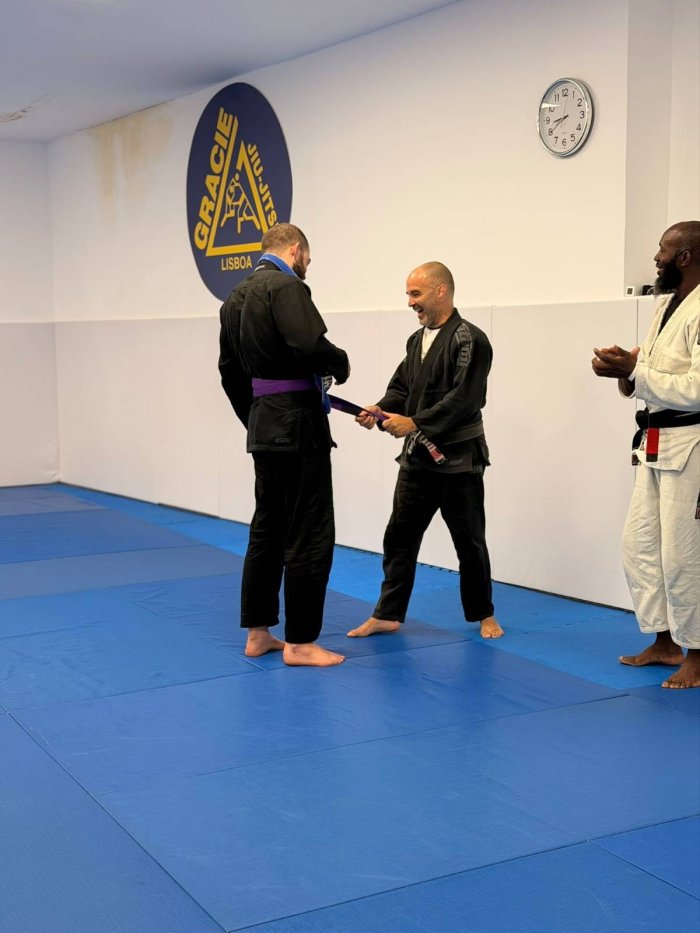 Purple belt · July 29, 2026 · Promoted by João Santos