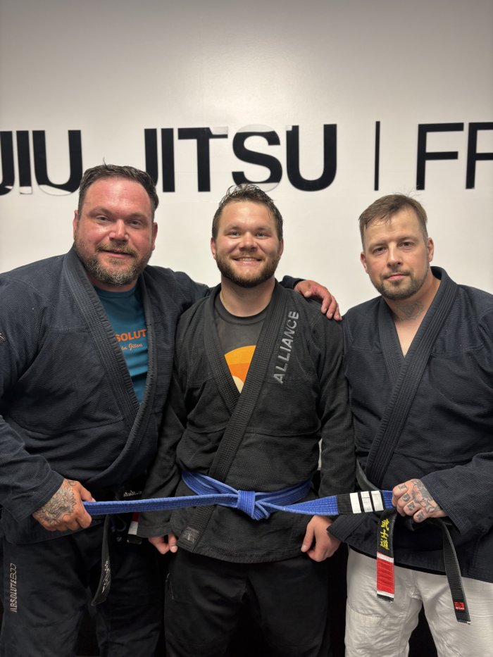 Blue belt · June 22, 2024 · Promoted by Dana Dickeson