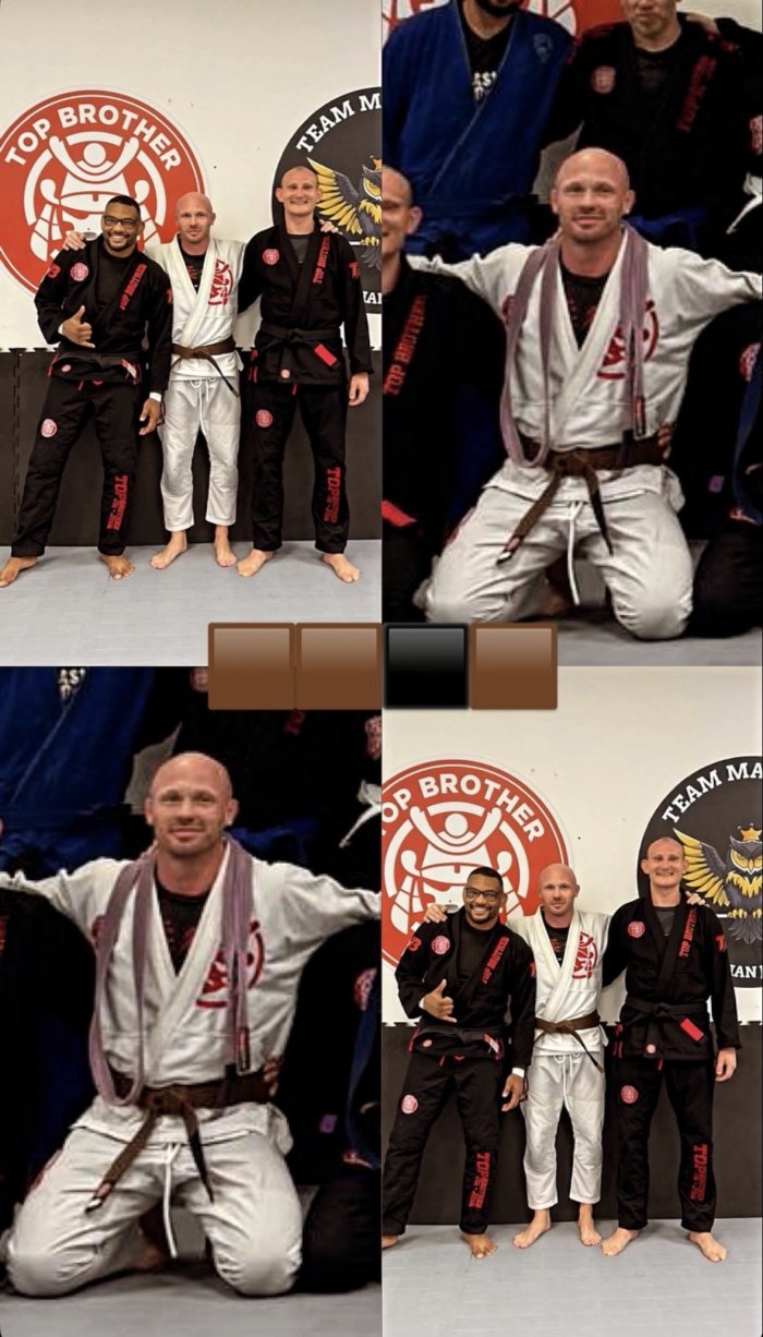 Brown belt · July 31, 2026 · Promoted by Alex Malheiro