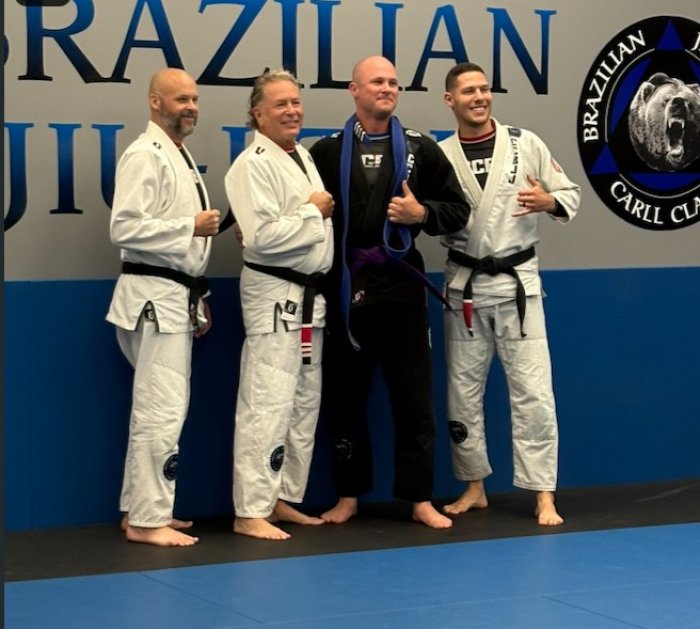 Purple belt · July 30, 2026 · Promoted by Shawn Carll