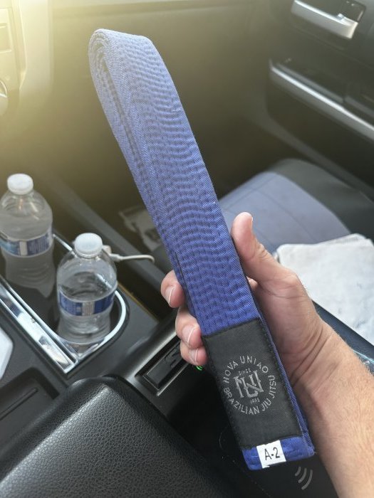 Blue belt · July 9, 2026 · Promoted by Danilo Cherman
