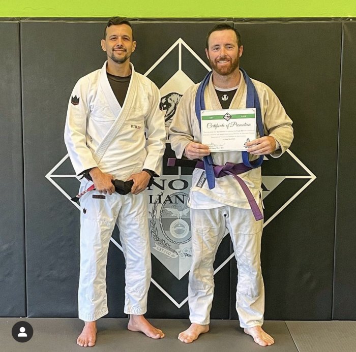 Purple belt · May 7, 2022 · Promoted by Bruno Lima