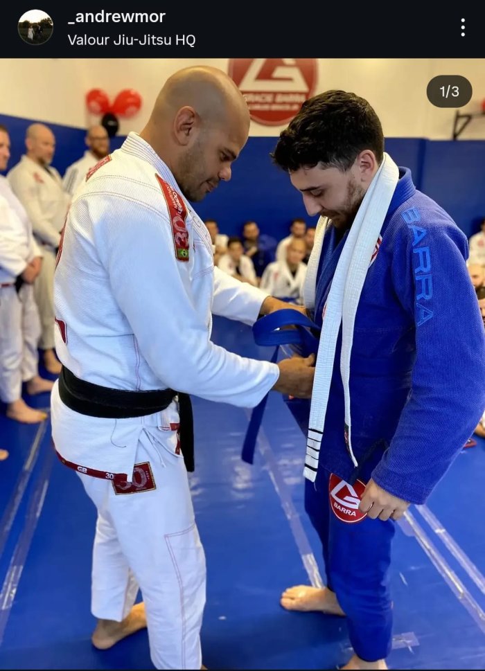 Blue belt · November 13, 2022 · Promoted by Lúcio Rodrigues
