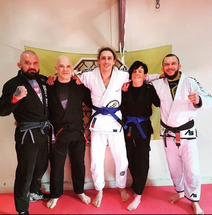 Blue belt · February 17, 2018 · Promoted by Matt Holland