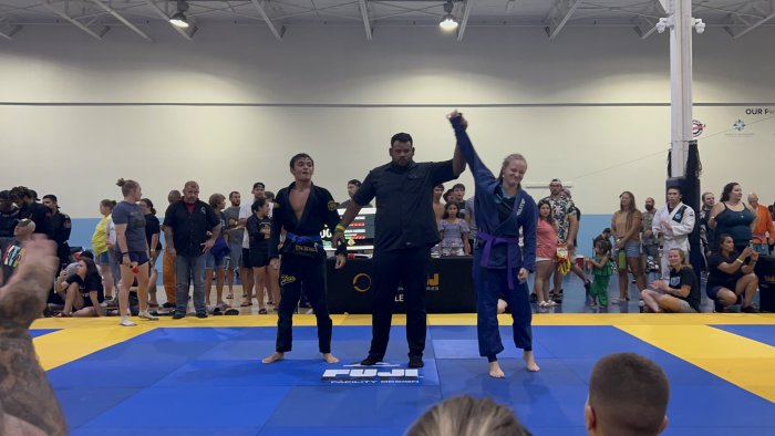Purple belt · June 10, 2023 · Promoted by John Michael George