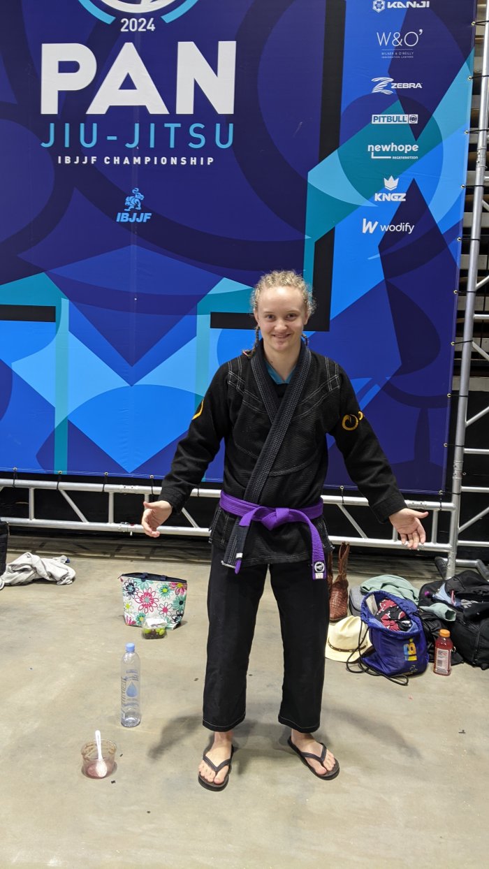 Purple belt · June 10, 2023 · Promoted by John Michael George
