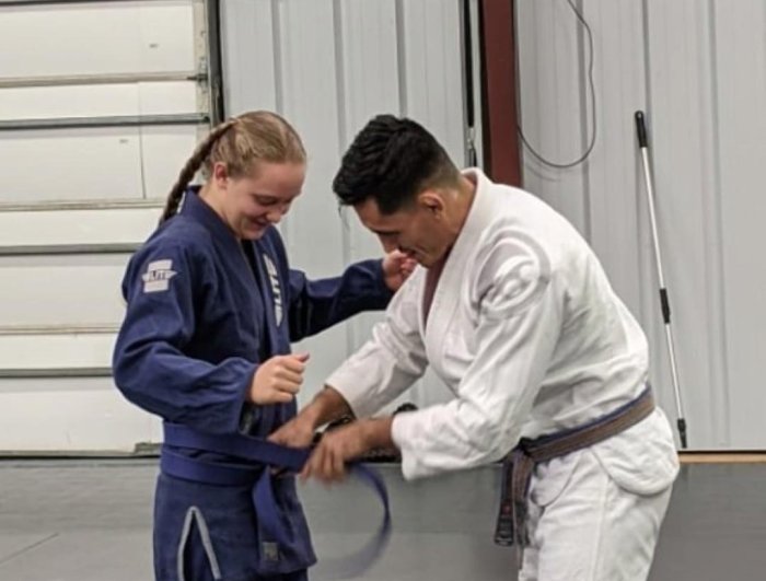 Blue belt · February 18, 2021 · Promoted by Johnny Martens