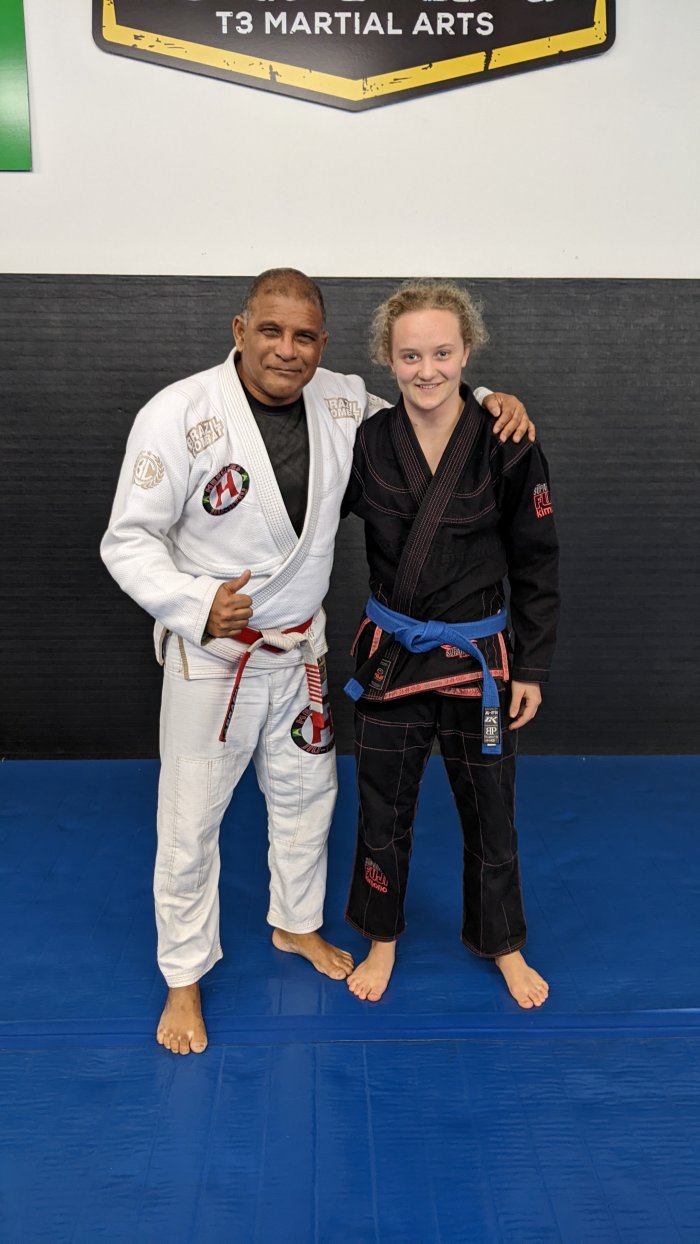 After a seminar with Master Hercules Baptista!