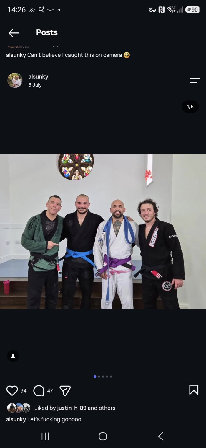 Purple belt · July 5, 2026 · Promoted by John Paul Hasley
