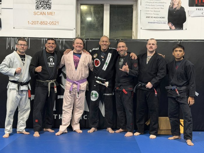 Purple belt · December 17, 2024 · Promoted by Carlos Terrinha