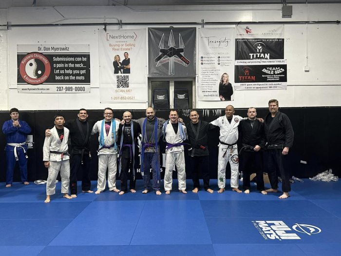 Purple belt · December 17, 2024 · Promoted by Carlos Terrinha