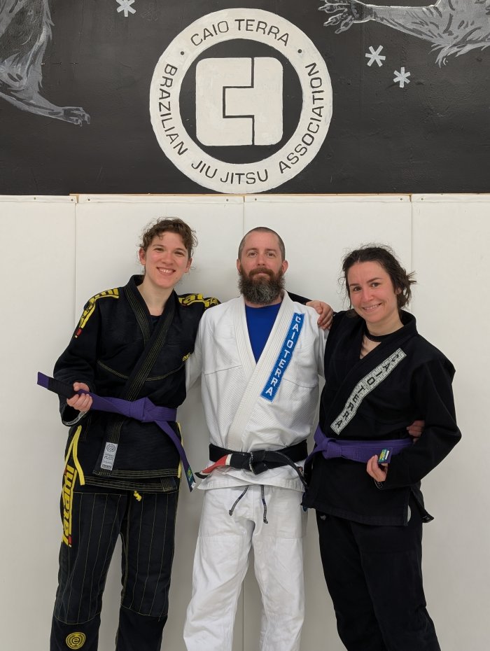 Purple belt · October 10, 2025 · Promoted by Christopher Bilodeau