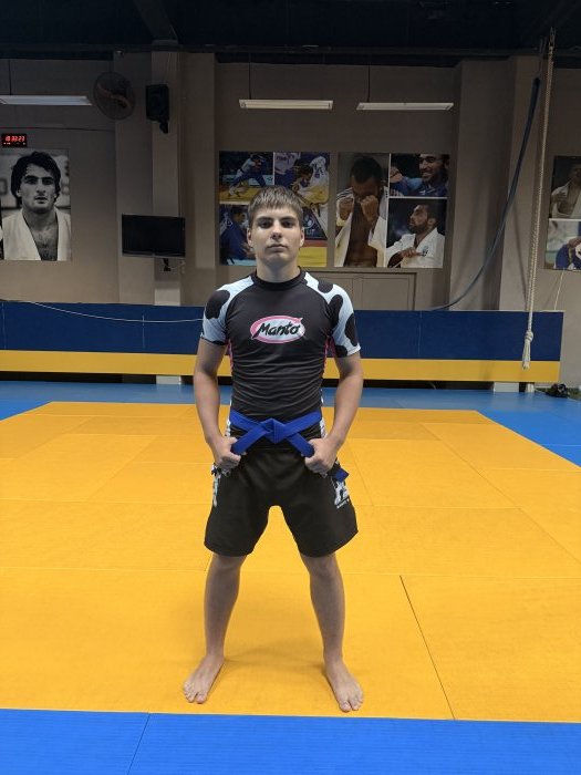 Blue belt · July 12, 2026 · Promoted by Andrii Barkar