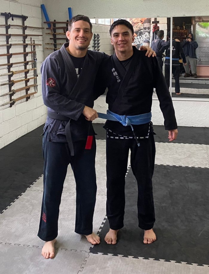 Blue belt · August 23, 2025 · Promoted by Yuken Chile