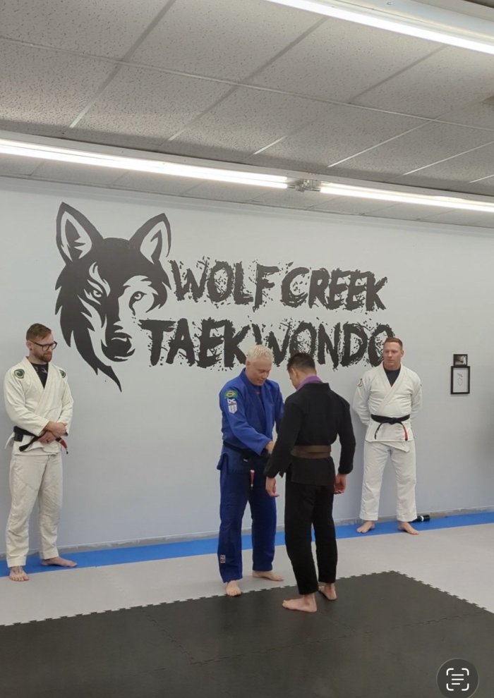 Brown belt · April 24, 2024 · Promoted by Dave Bill