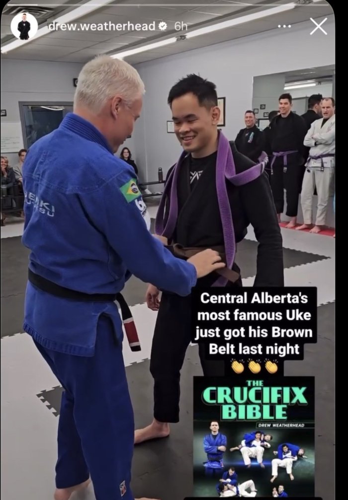 Brown belt · April 24, 2024 · Promoted by Dave Bill