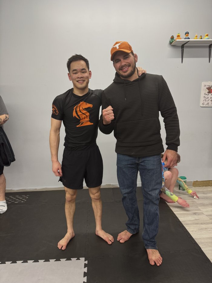 March 2025, Giancarlo Bodoni at Wolf Creek BJJ