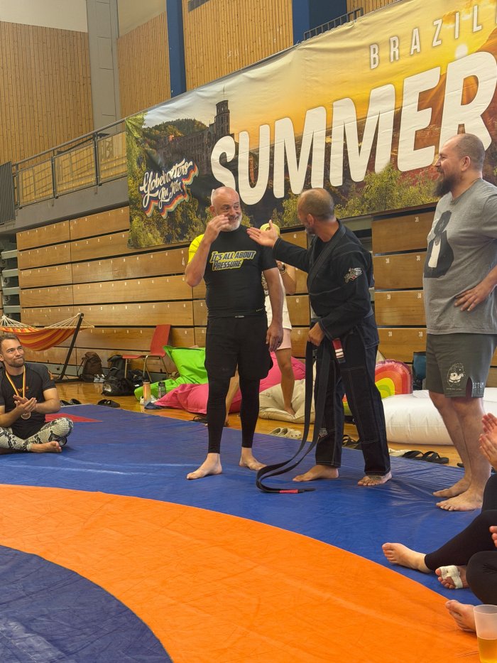 Black belt · August 8, 2026 · Promoted by Francesco Fonte